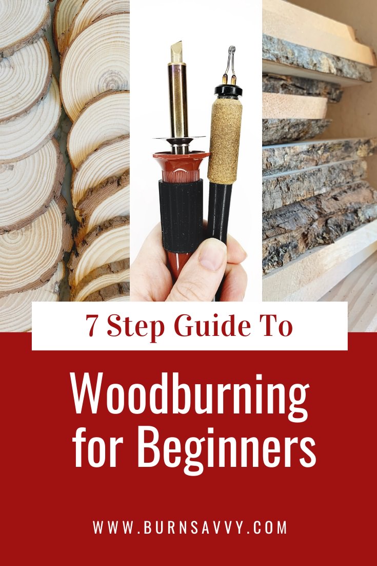 Wood Burning Set + 7 Tips